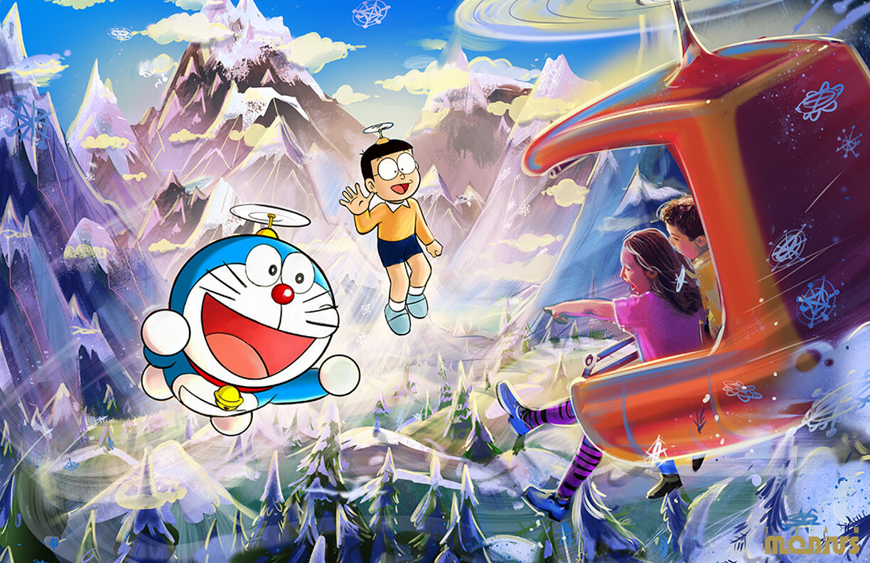 team M O B I U S Universal Studios Japan Doraemon! Time Traveling