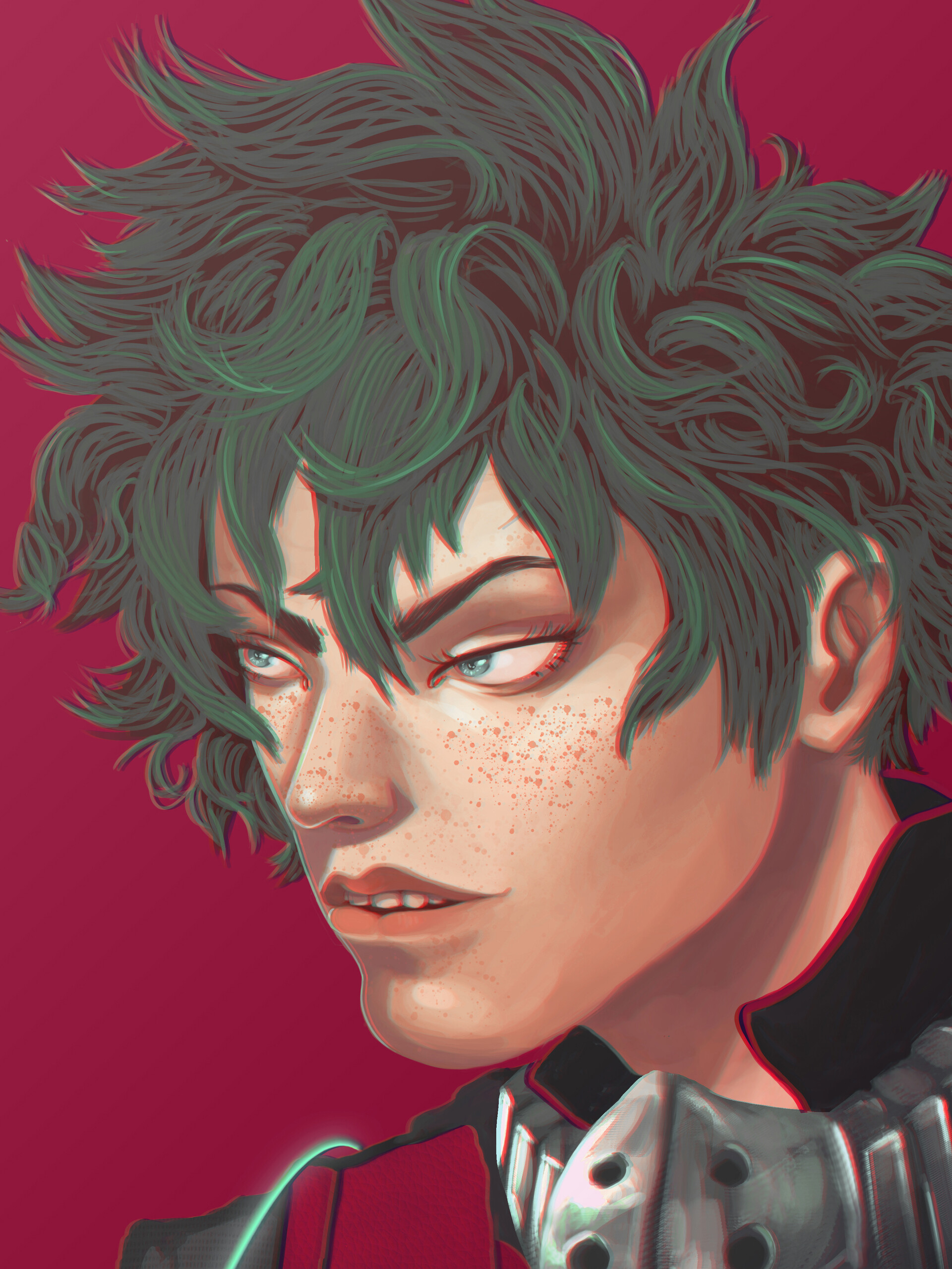 Villain Deku Realistic Fanart Jungker Malek