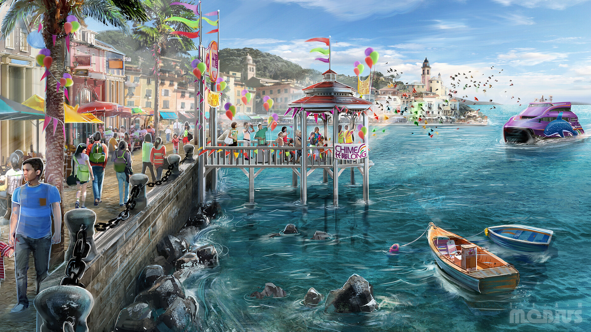 team M O B I U S - Chimelong Island Concept Design, image size:1920x1080