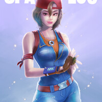 Artstation Fortnite The Ice King Fanart Jennie Lee Colorful Sketch