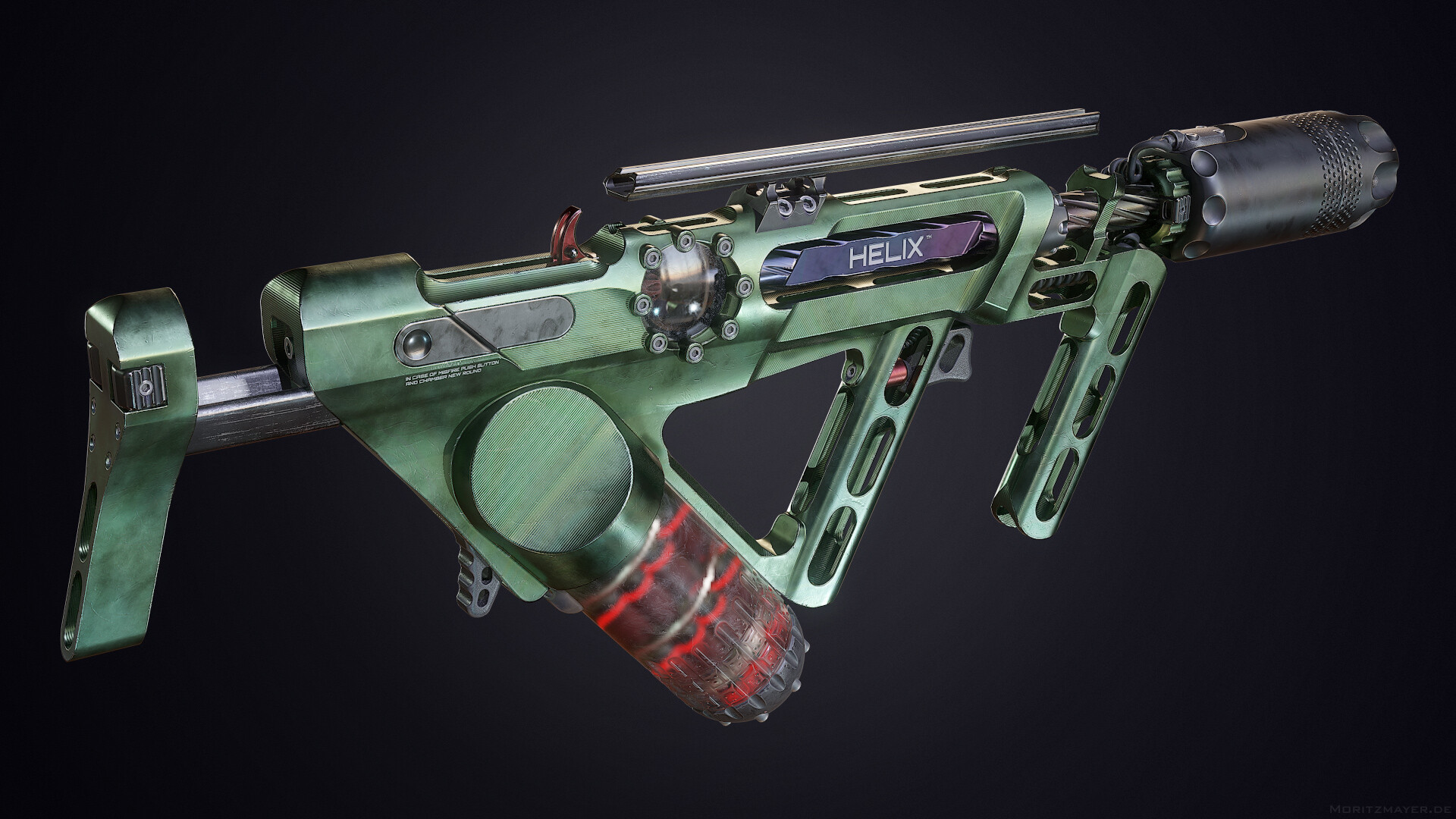artstation helix rifle moritz mayer