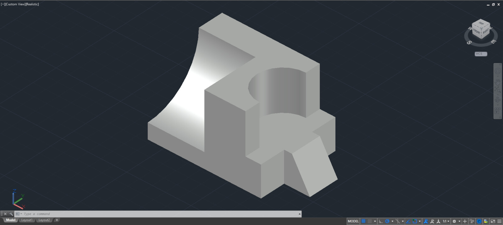 Will Denton 3D AutoCAD Practice 2