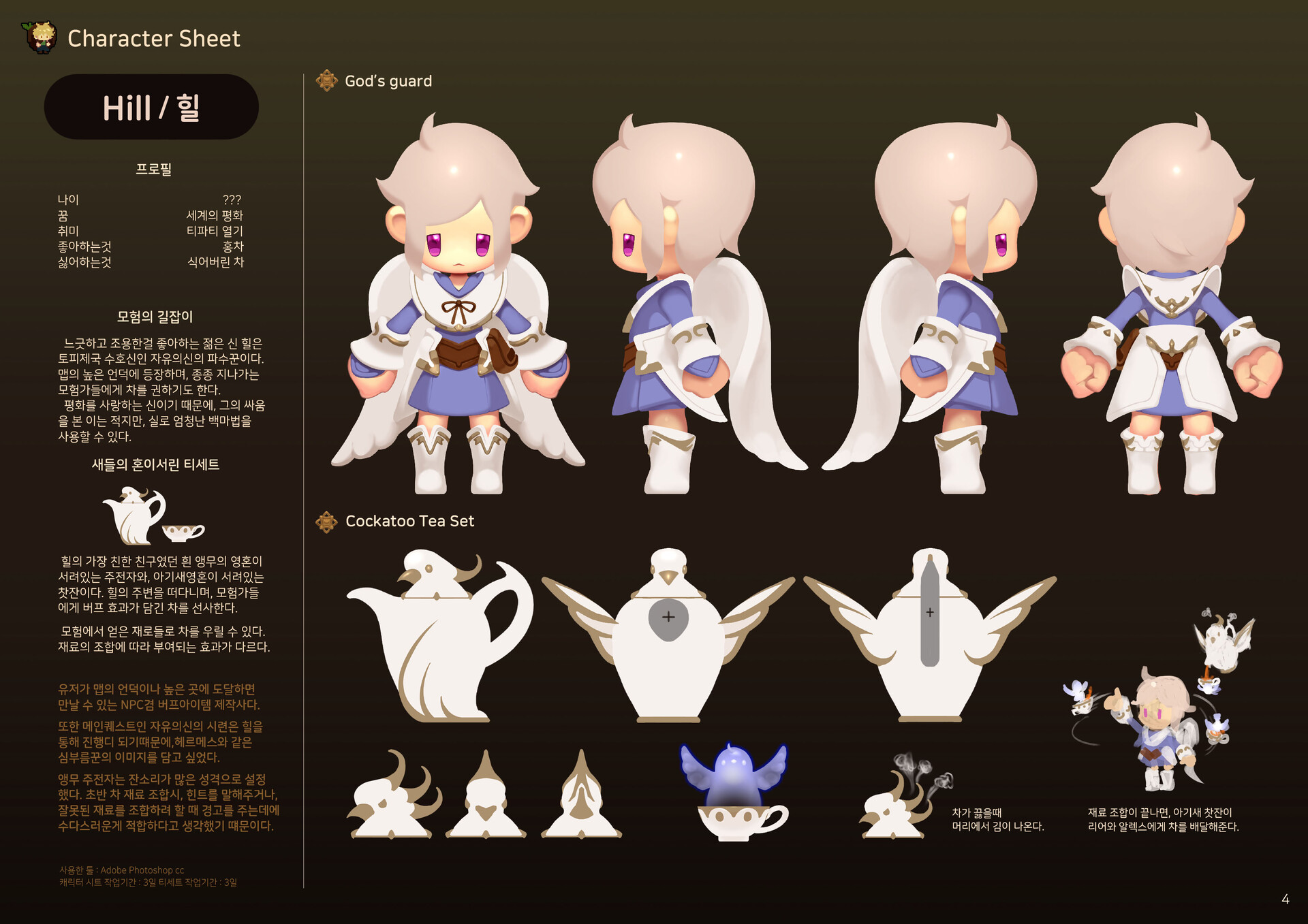 ArtStation - Character Concept sheet