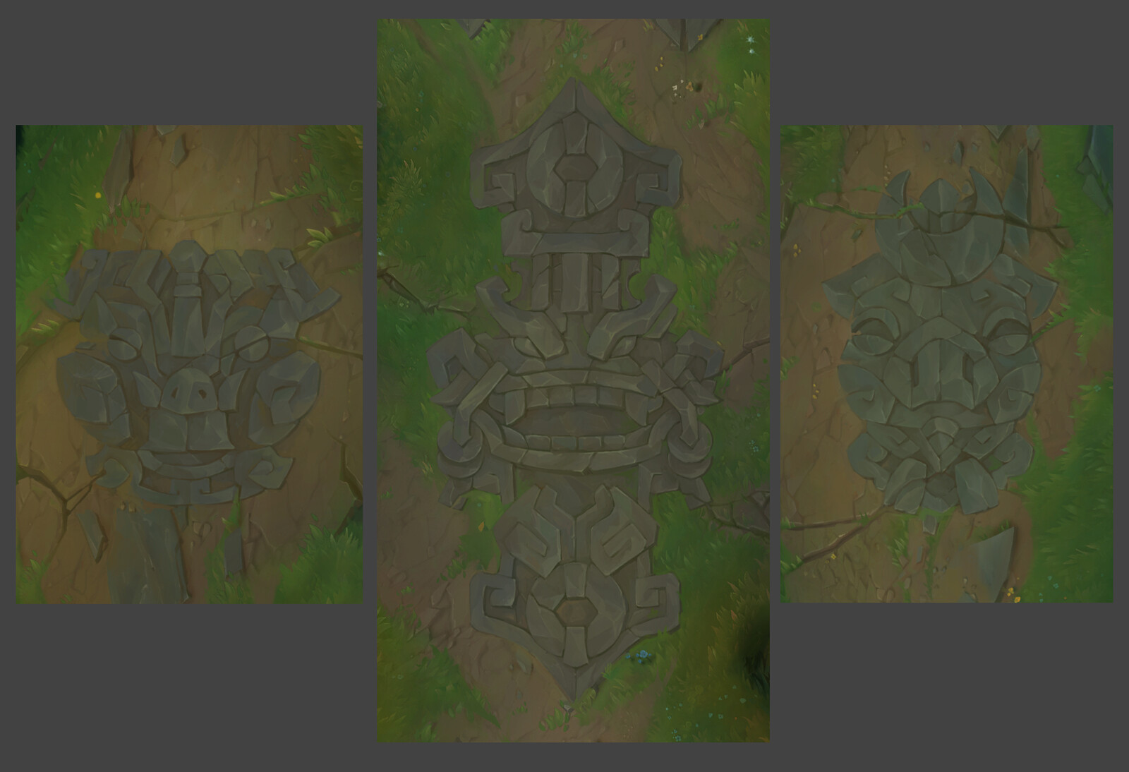 Lunar 2019 Top, Mid, and Bot lane decals