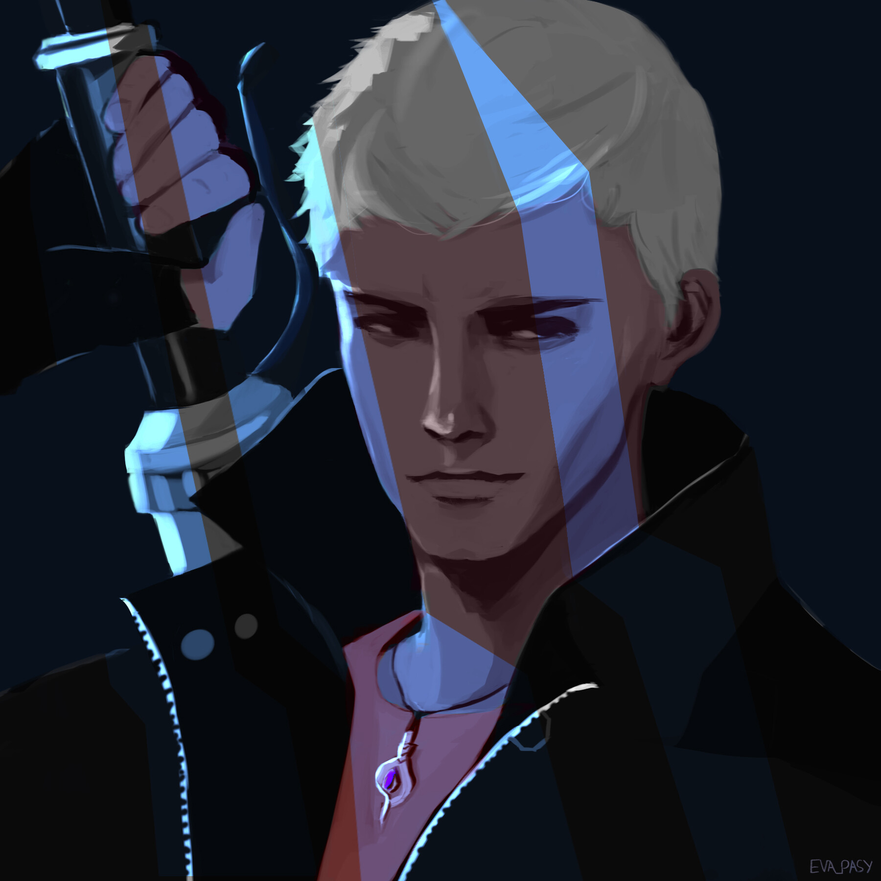 Nero art. Неро ДМС. Nero DMC 5. Неро DMC 5 арт. Devil May Cry 5 Nero Art.