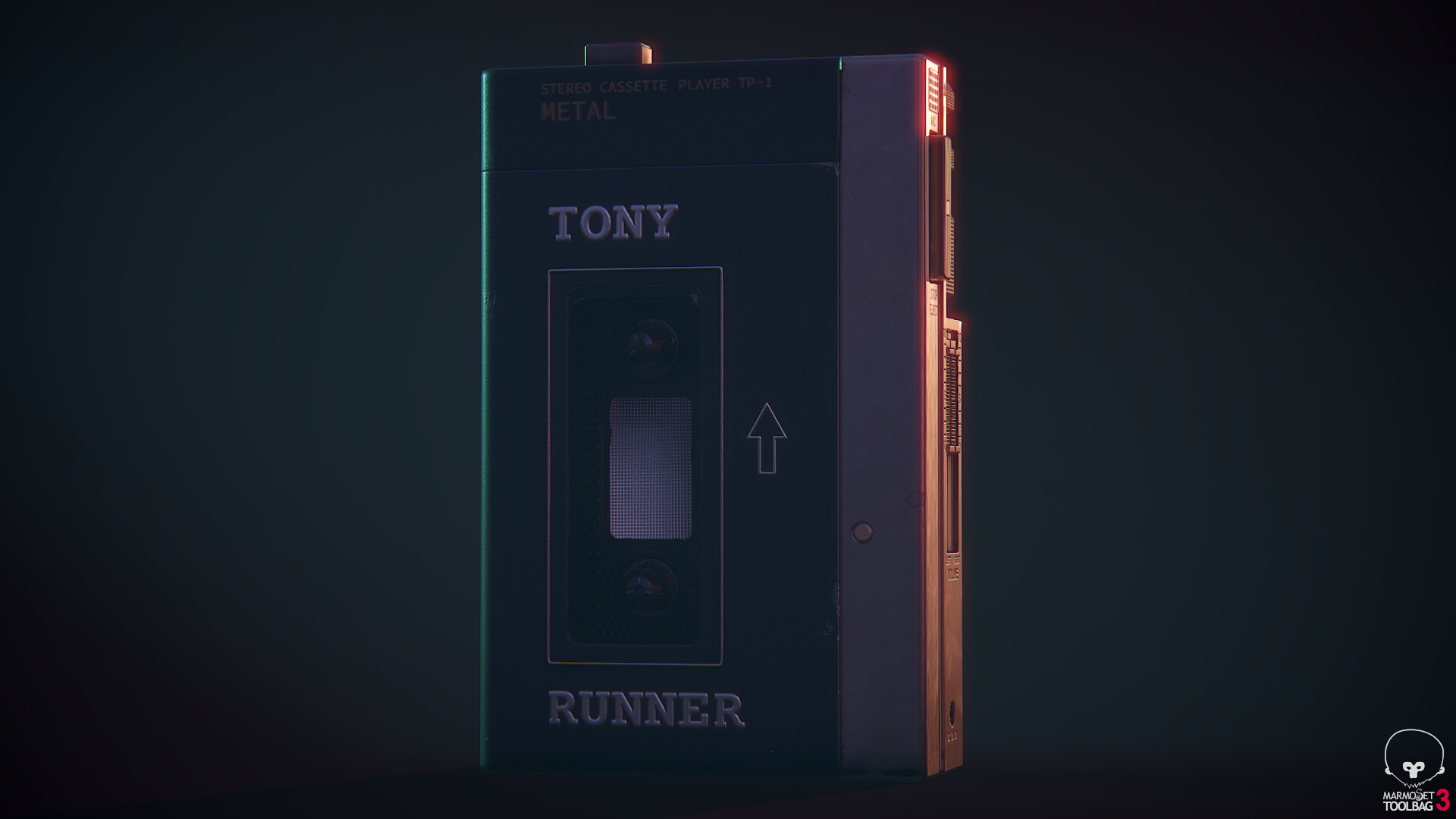 Artstation Vintage 1980 S Walkman Cassette Player Pavel Tarnowski
