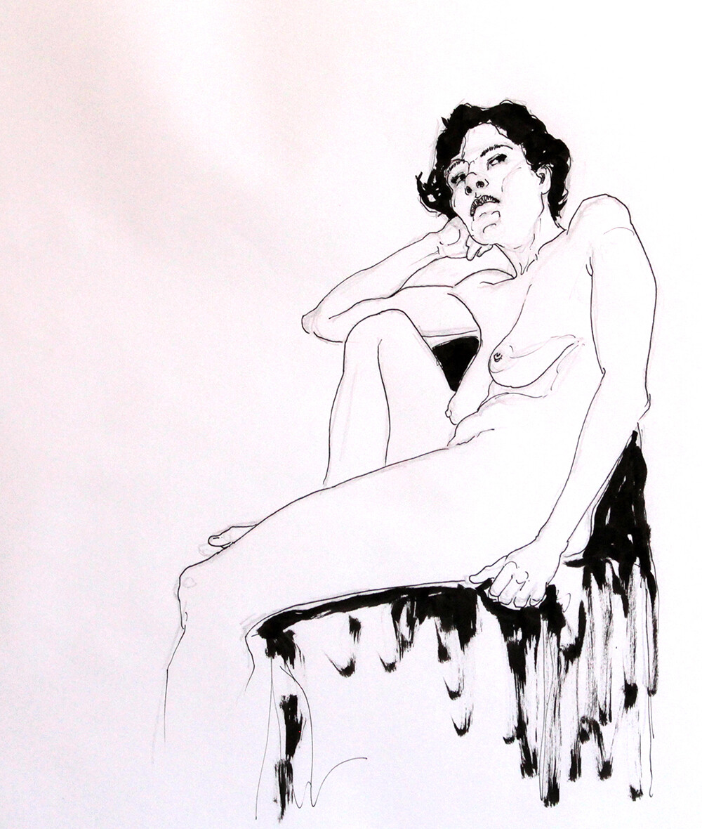 Some ink life drawings