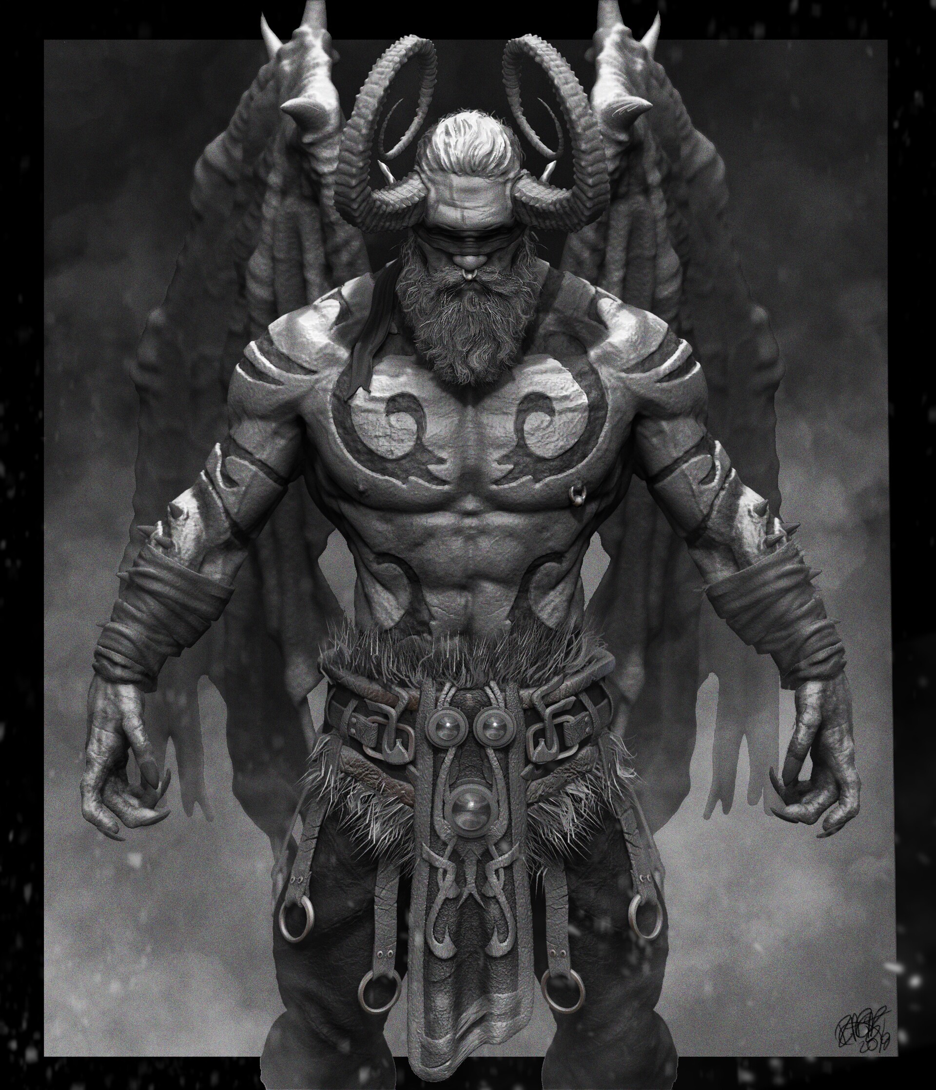 ArtStation - Illidan Stormrage WOW fan art