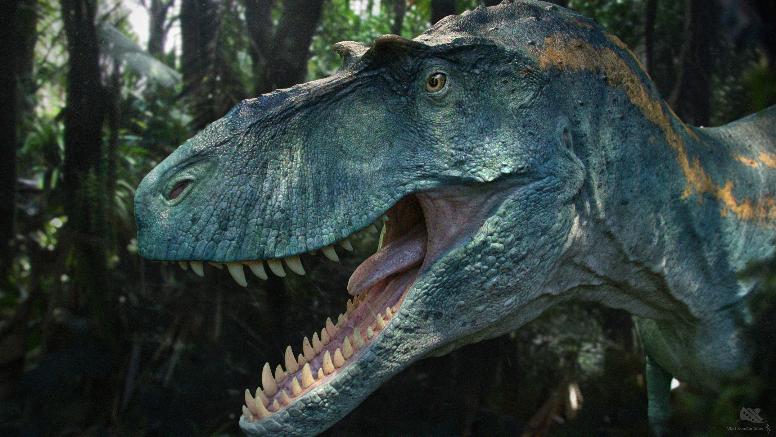 Artstation Albertosaurus Dino Dana Vlad Konstantinov