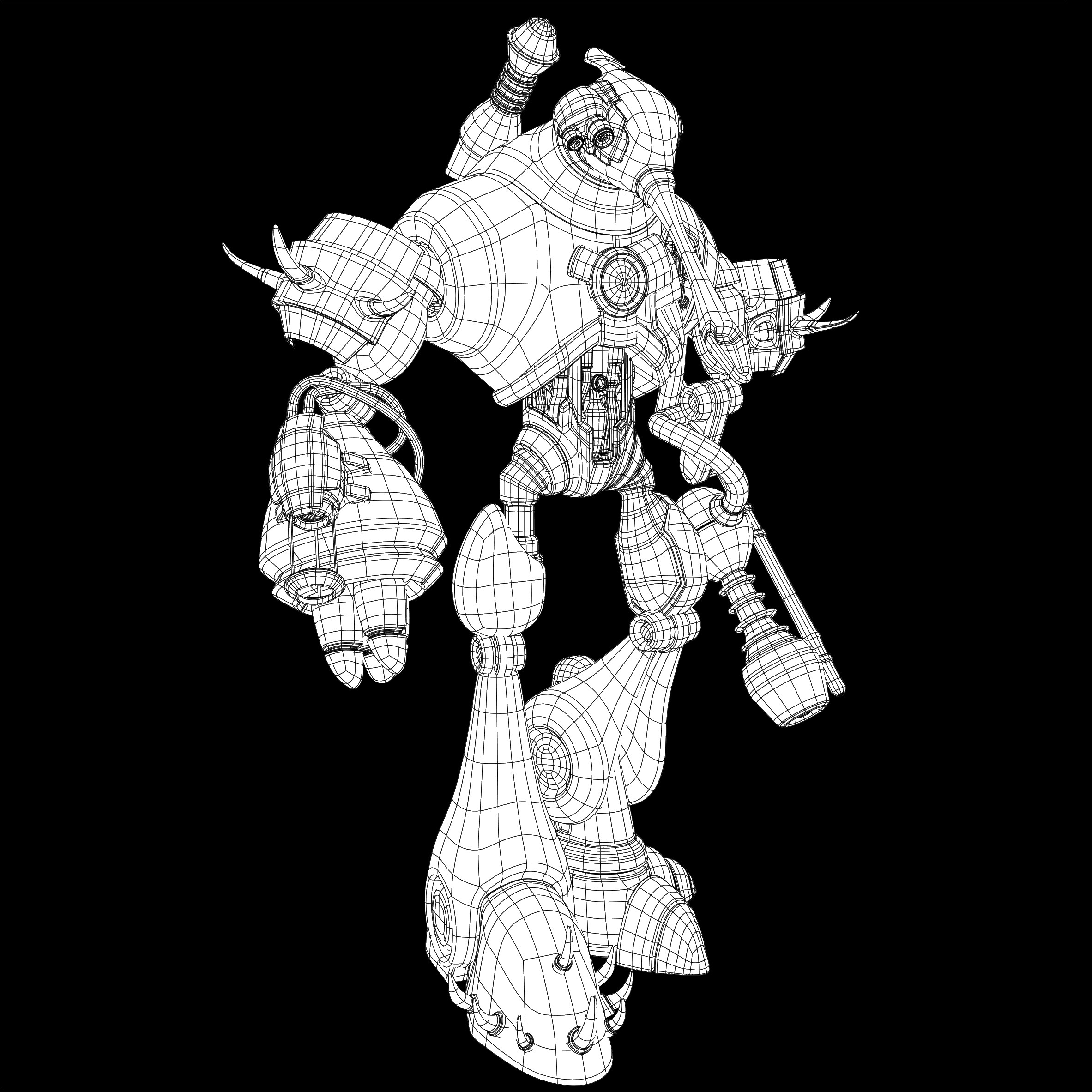 Wireframe Front Right 