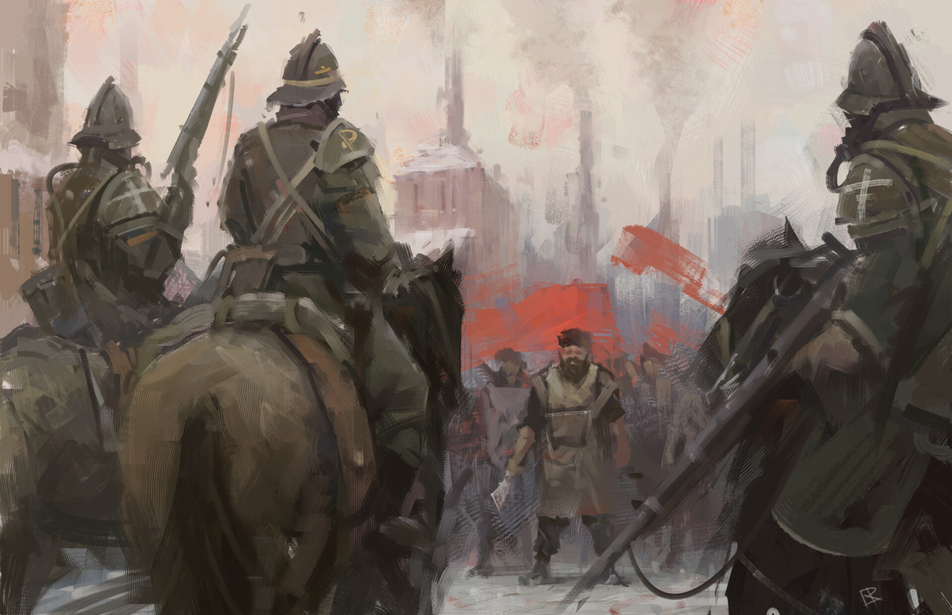 Алексей Липатов художник дизельпанк