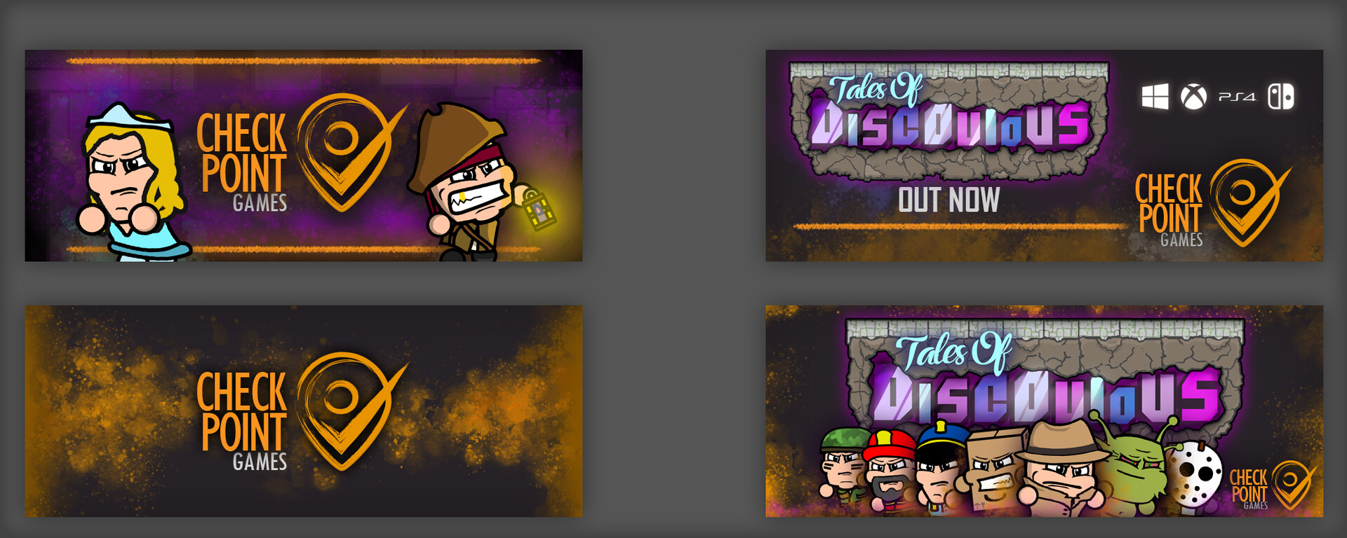 Robert Jones - Checkpoint Games Studios - Graphic Design