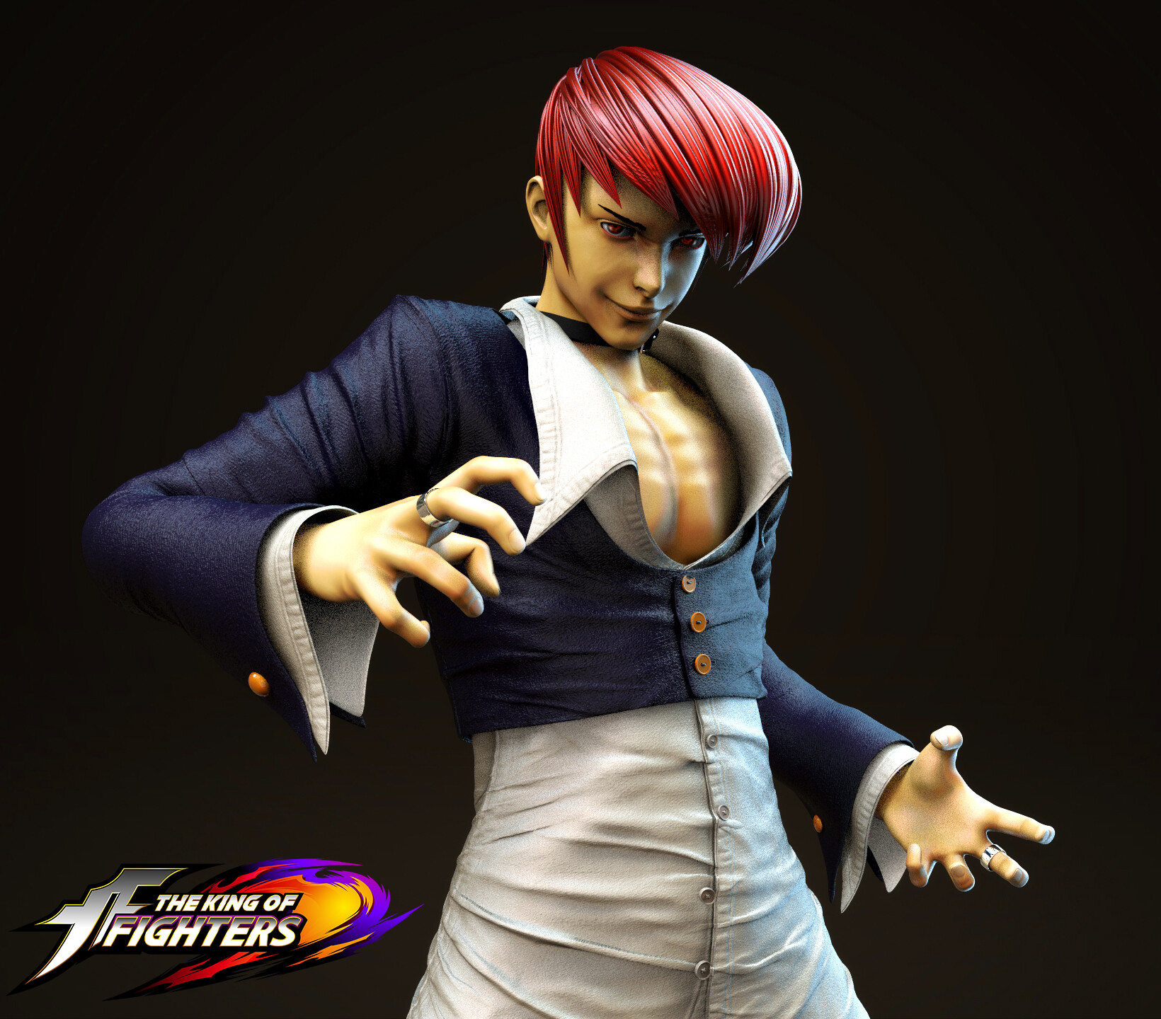 3D file IORI YAGAMI - KOF - THE KING OF FIGHTERS 🤴・Model to
