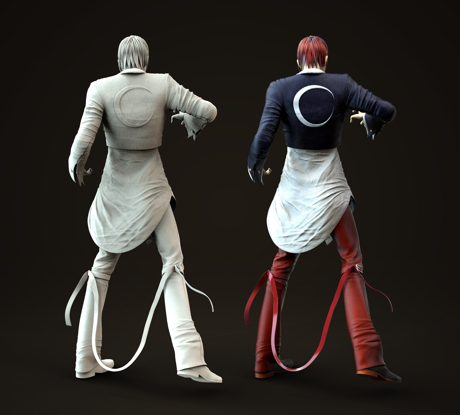 ArtStation - THE KING OF FIGHTERS IORI YAGAMI