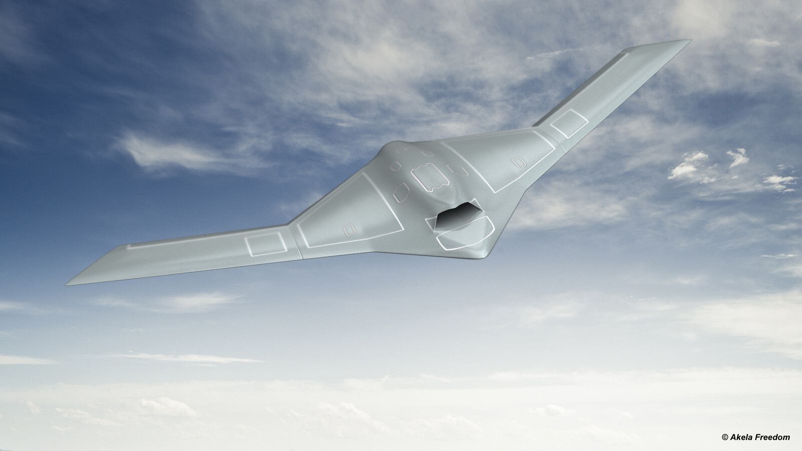 CASC CH-7
Link for purchase: 
https://www.cgtrader.com/3d-models/aircraft/military/ch-7-ucav