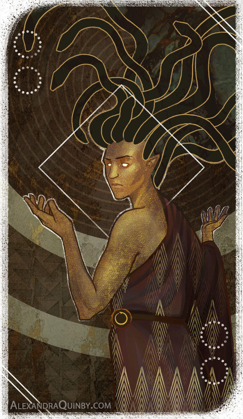 ArtStation - Tarot Cards for Deck of Many Things Project (Part 1)