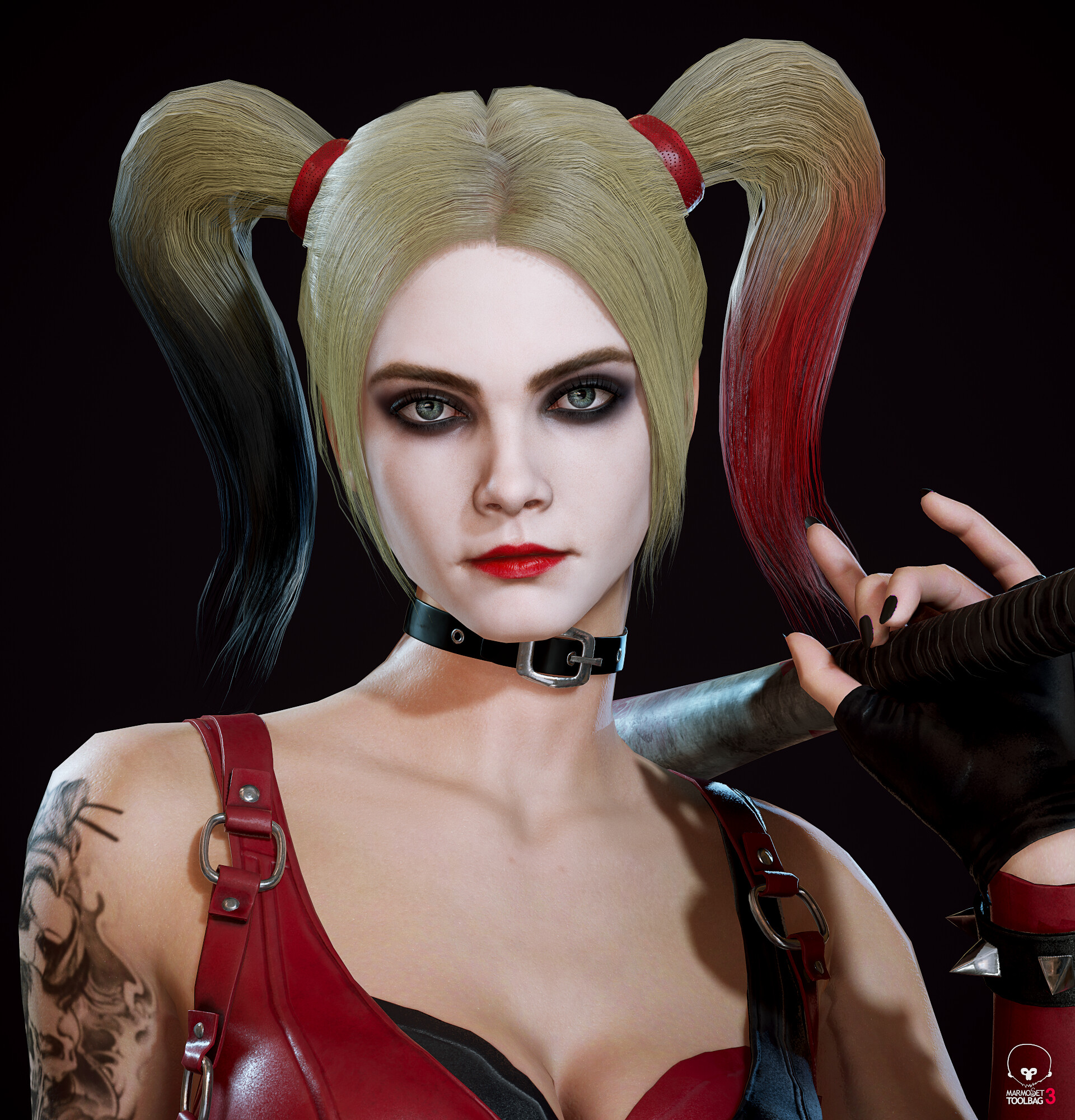Artstation Arkham City Harley Quinn Mr Roh