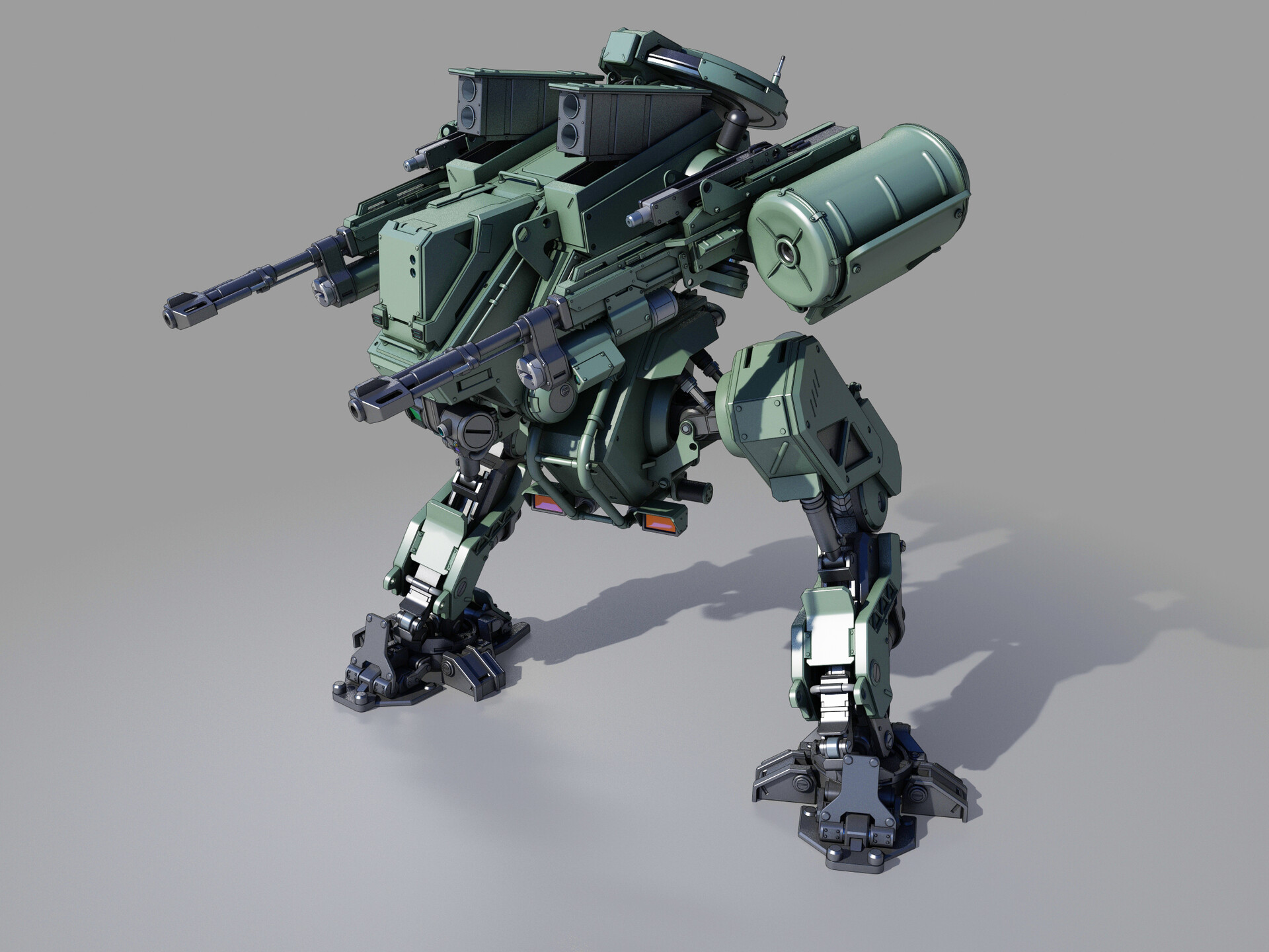 Artstation light mech