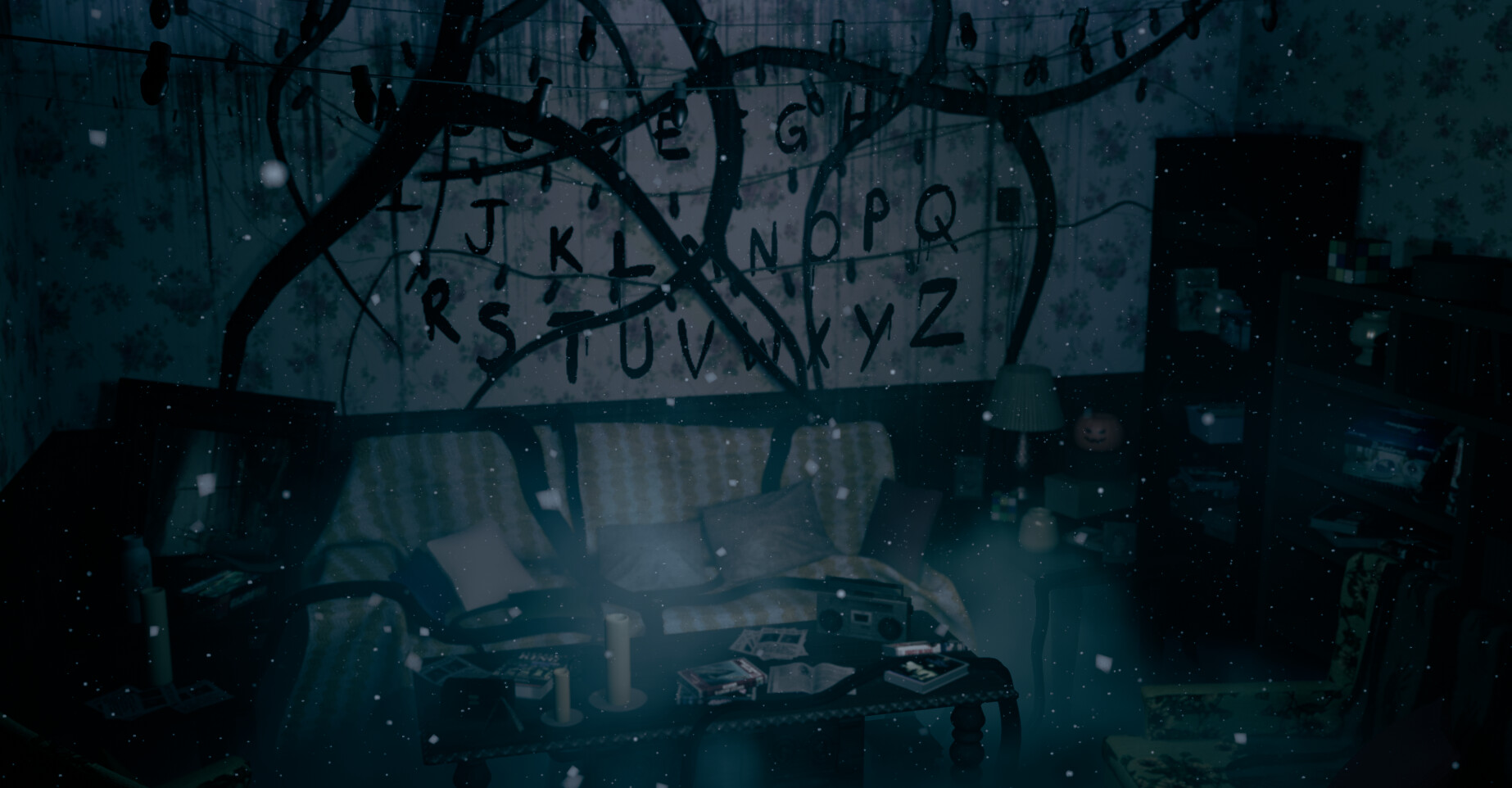 Artstation Stranger Things Room Annabel Brand