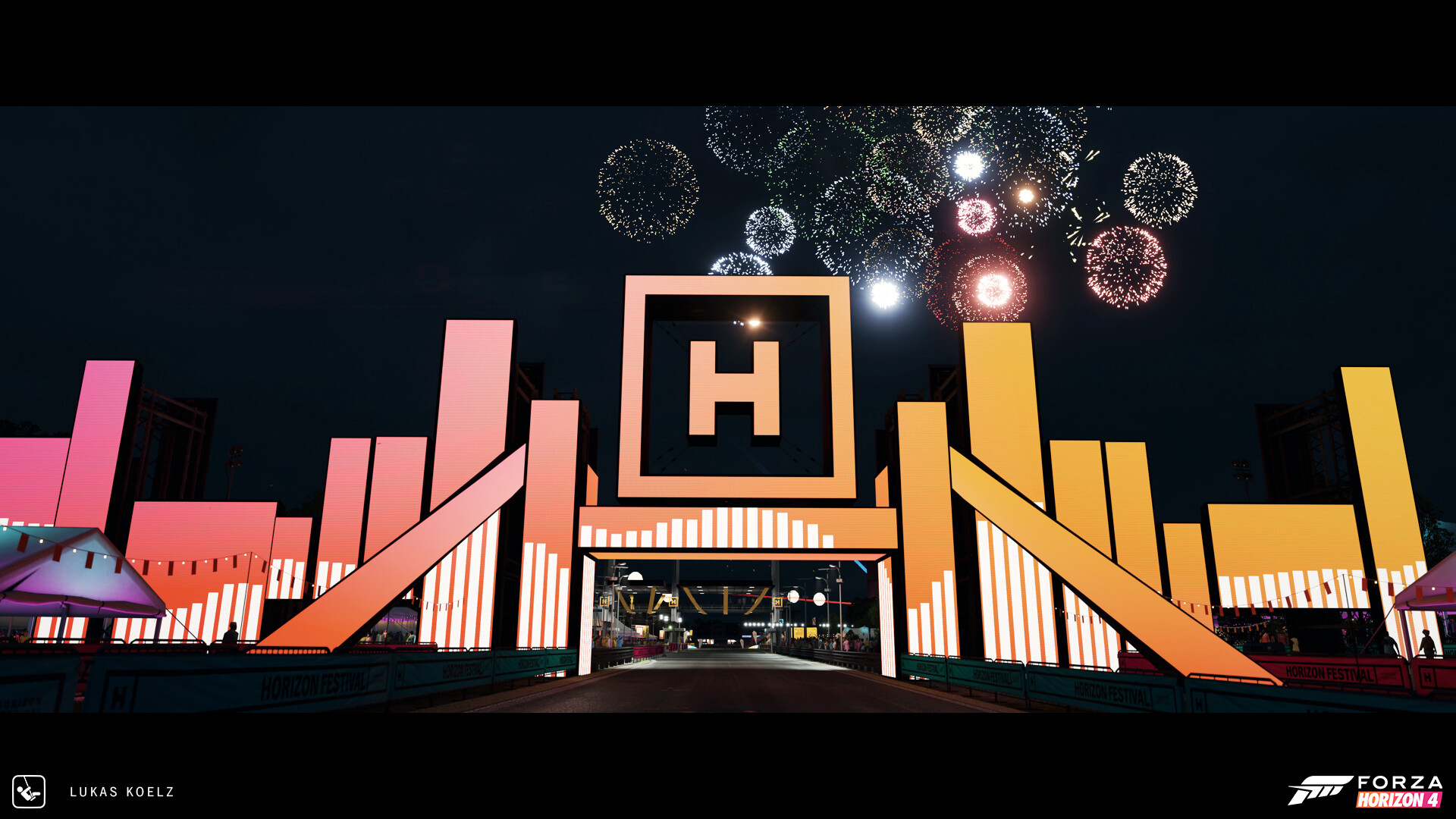 Where is Horizon 4 festival site in Forza Horizon 5?