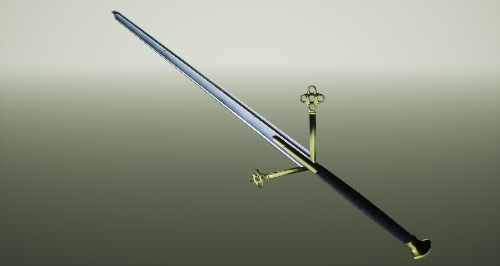 ArtStation - Vector Design Of Interlocked Medieval Swords