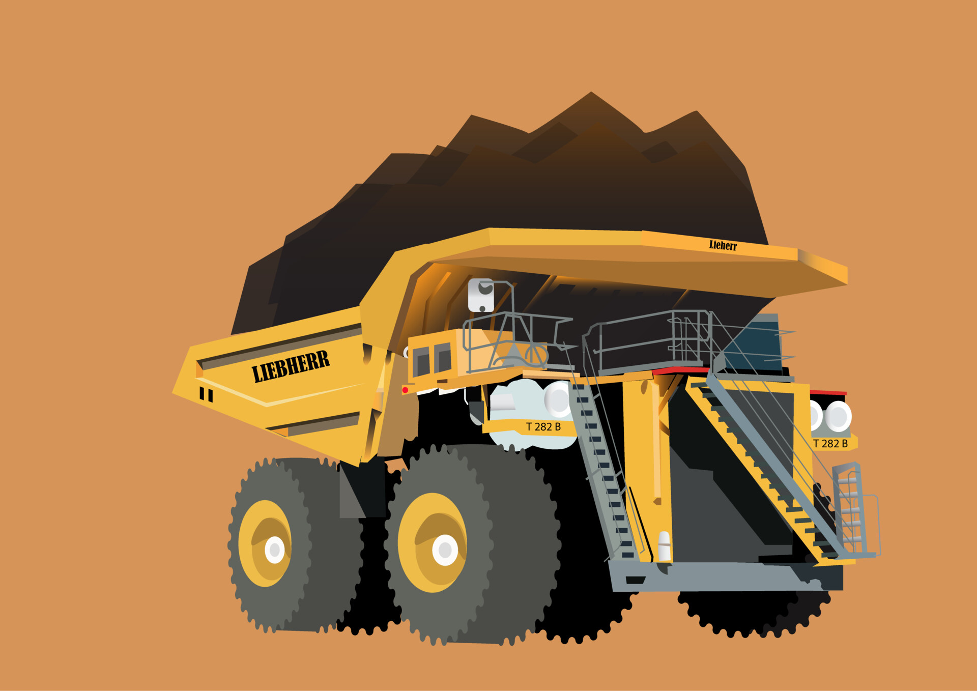 ArtStation Liebherr T 282 B