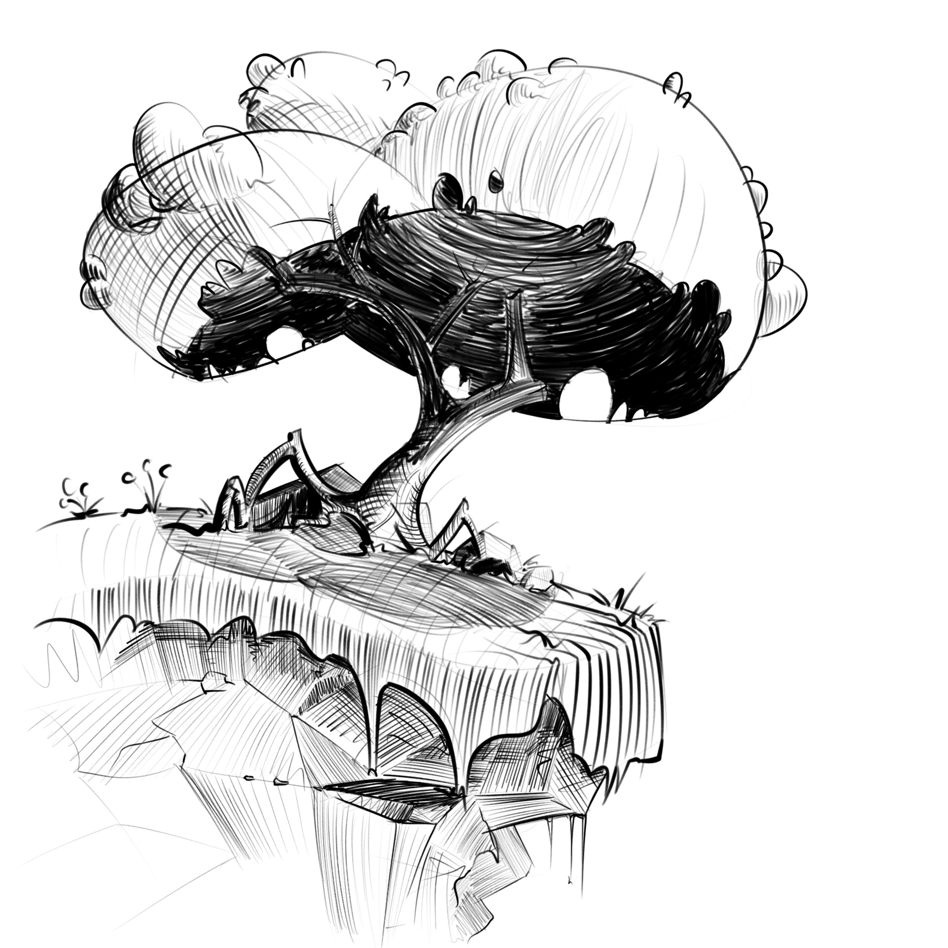 Artstation Fantasy Tree
