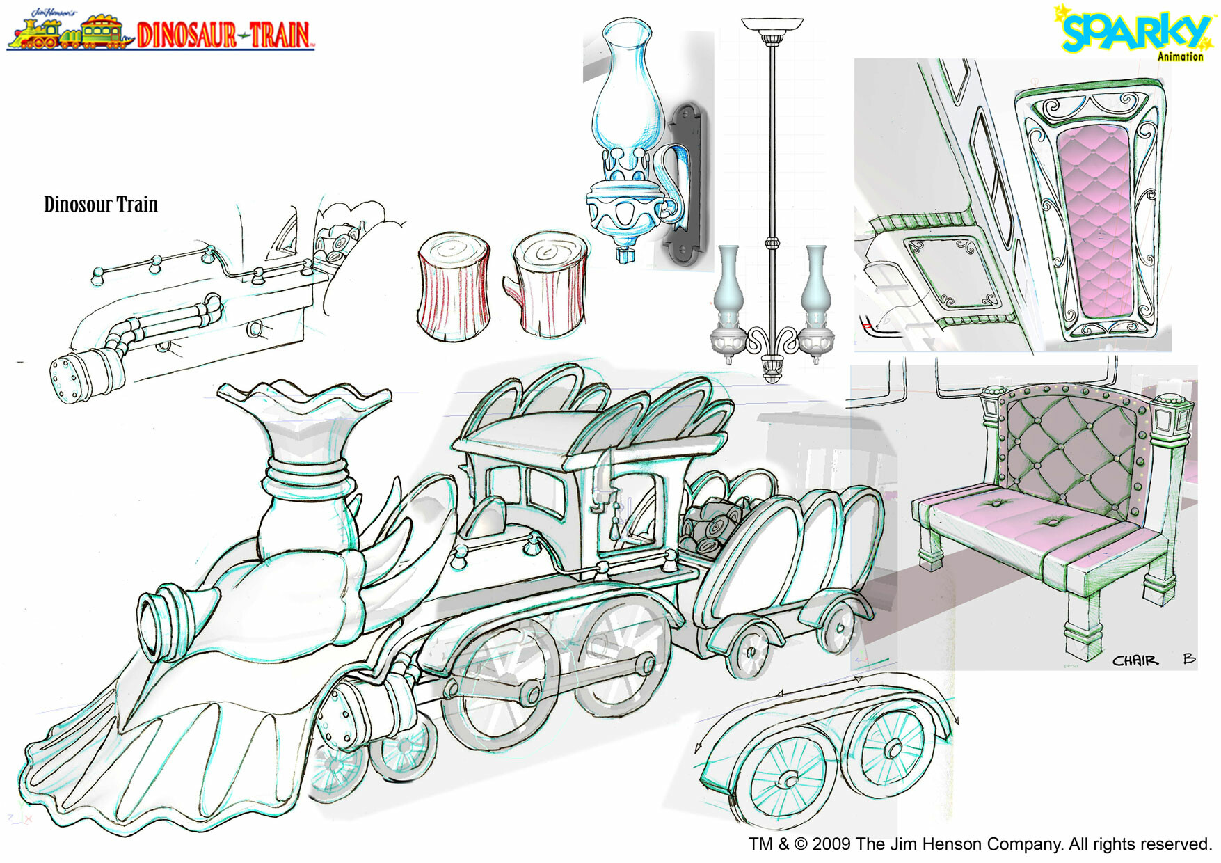 Artstation Production Design Dinosaur Train Jack 3d
