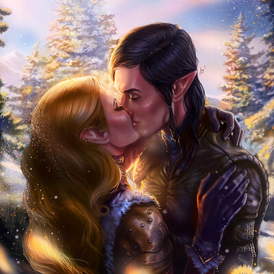 Liana voskresenskaya winters kiss small proof