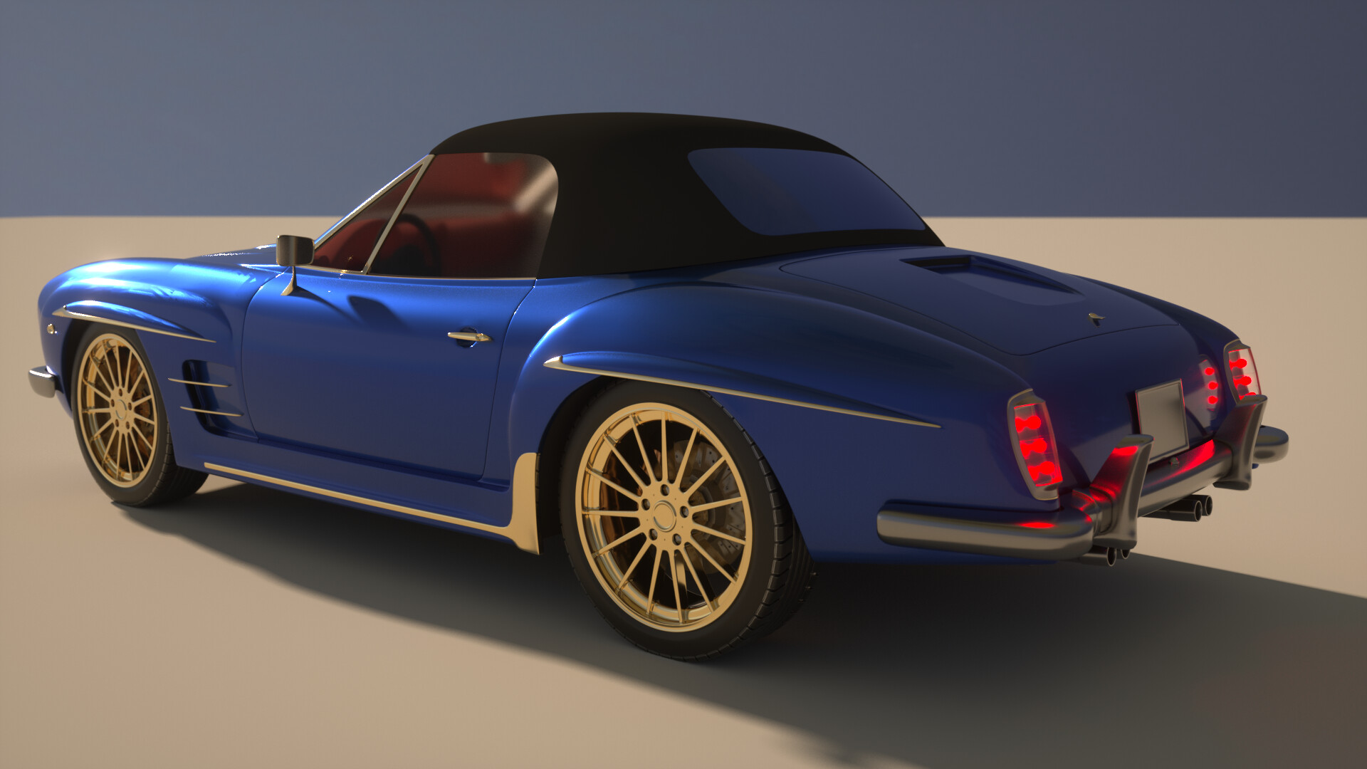 Ma Ephemeral Mercedes Benz 190 Sl 3d Model Obj Octane Free