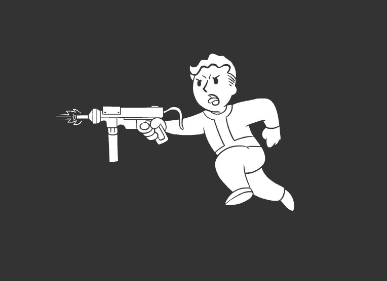 Artstation Fallout 4 New Vegas Mod Run N Gun Perk Animation Bruno Sathler