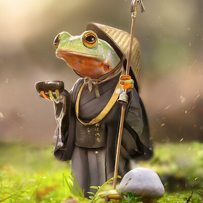 NARNIA - Monk Frog