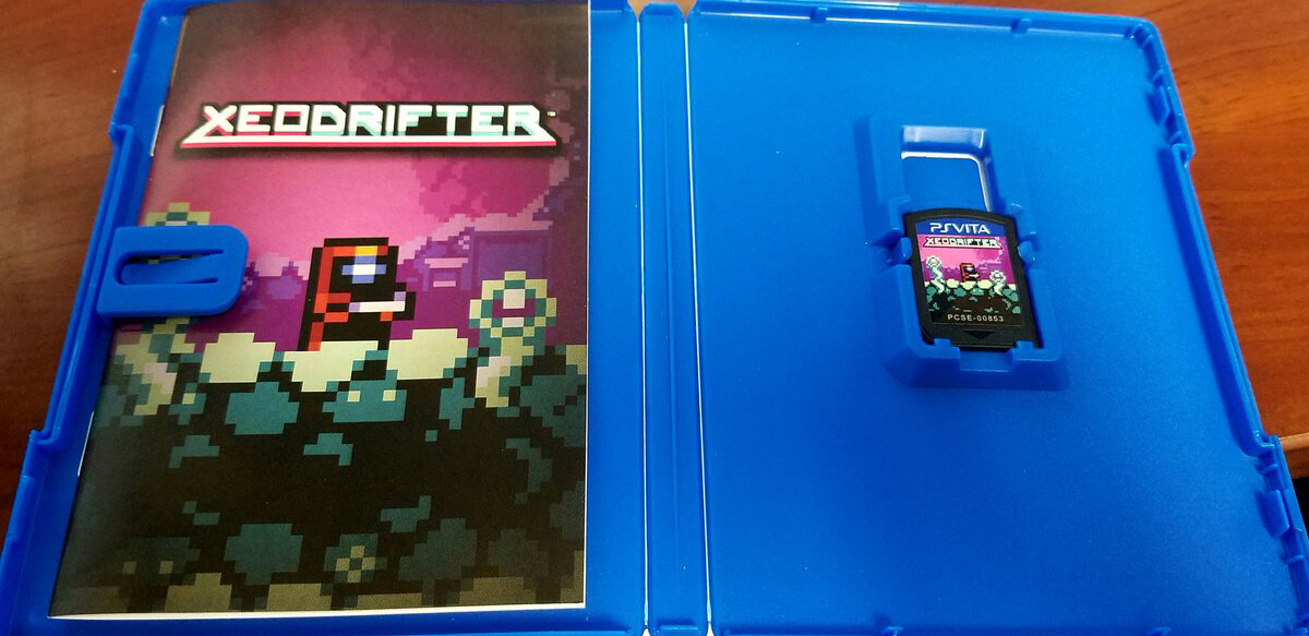 Look! An actual video game manual! Original pixel art by Jools Watsham.