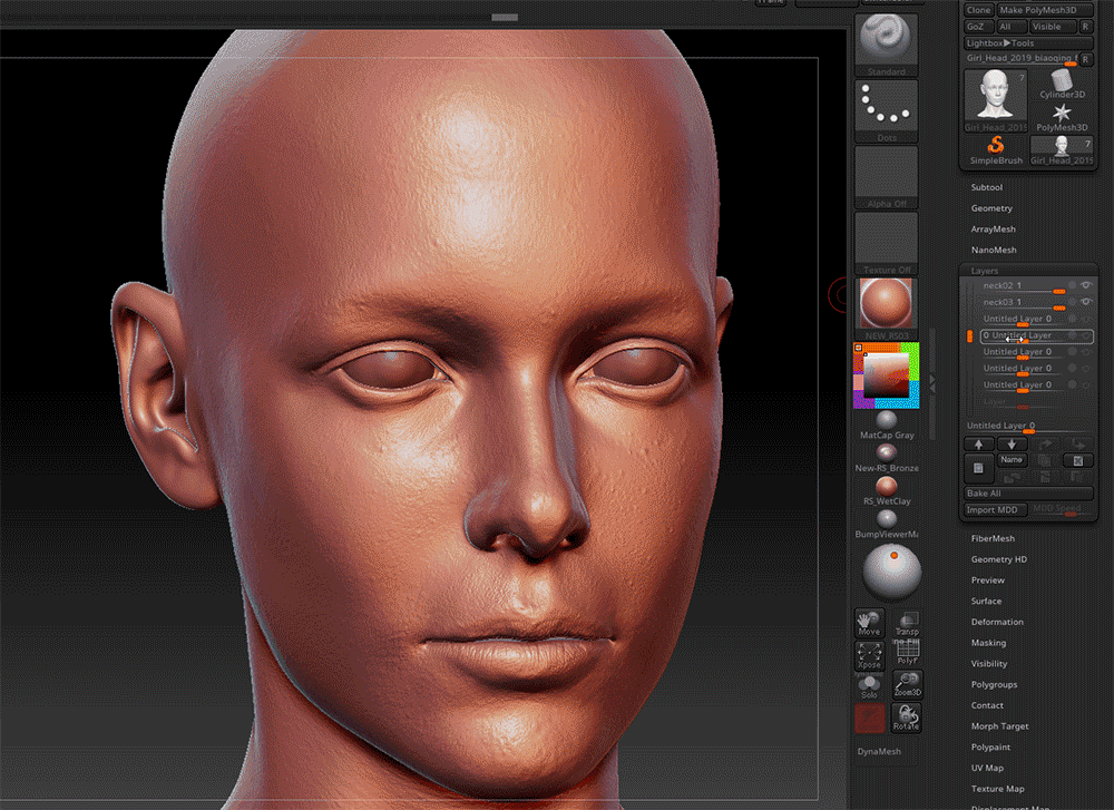 Artstation Realtime Render Facial Animation 王 琛