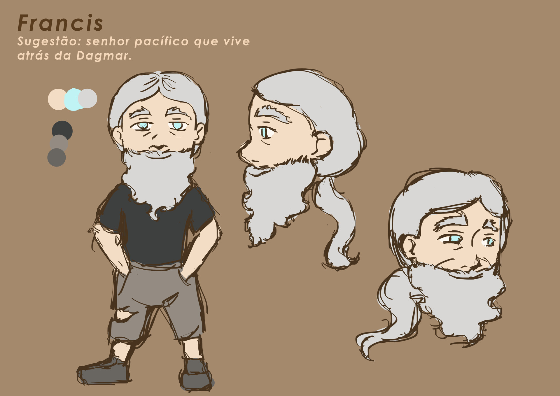 Sabrina Cristo Characters Reference Sheets Miado Animation