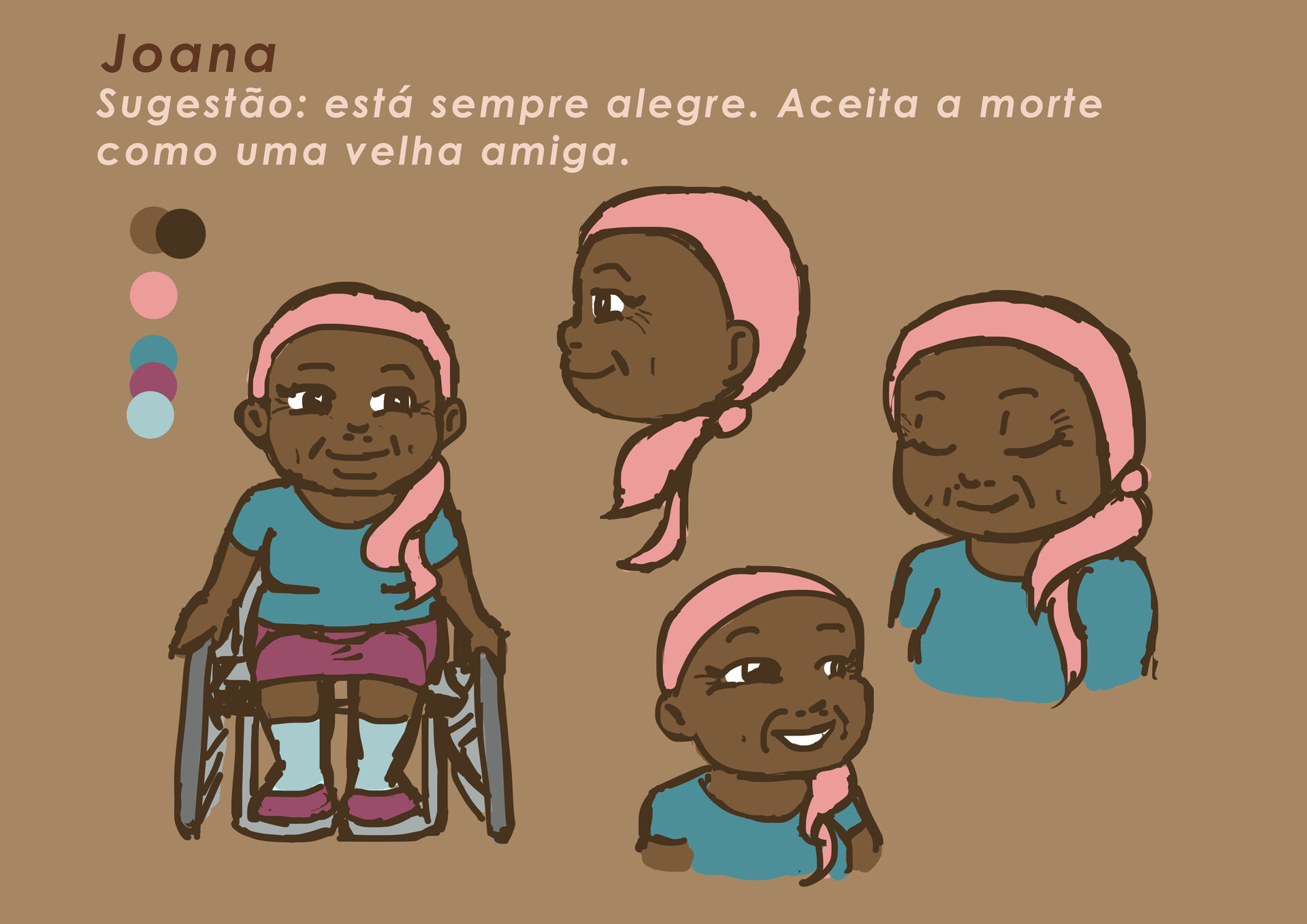 Sabrina Cristo Characters Reference Sheets Miado Animation
