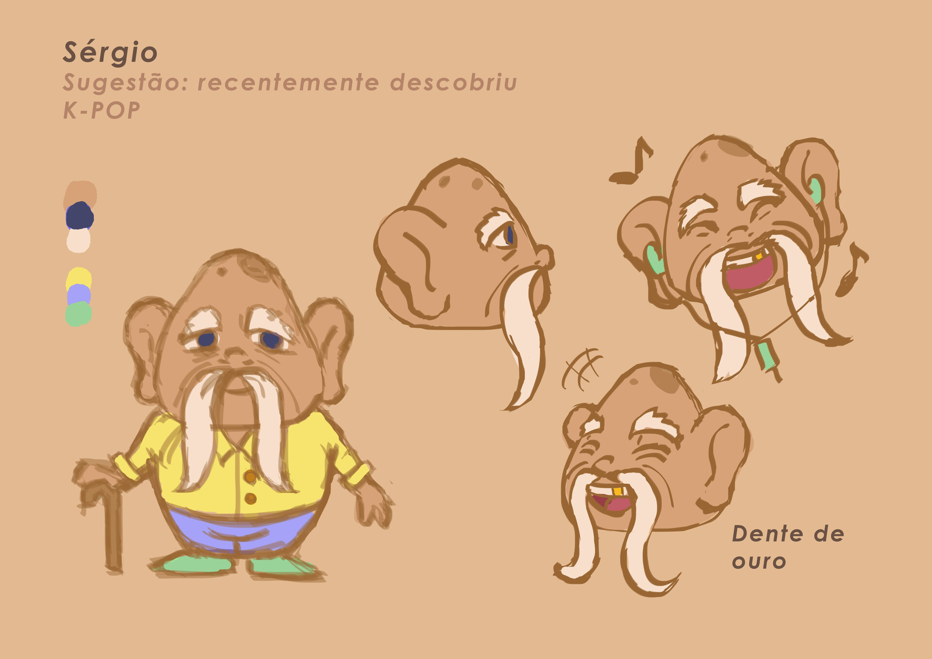 Sabrina Cristo Characters Reference Sheets Miado Animation