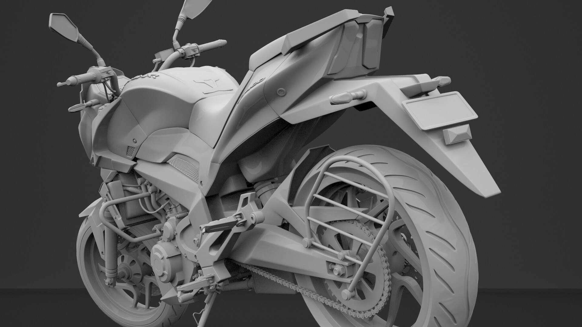 Dominar 400 online 3d model