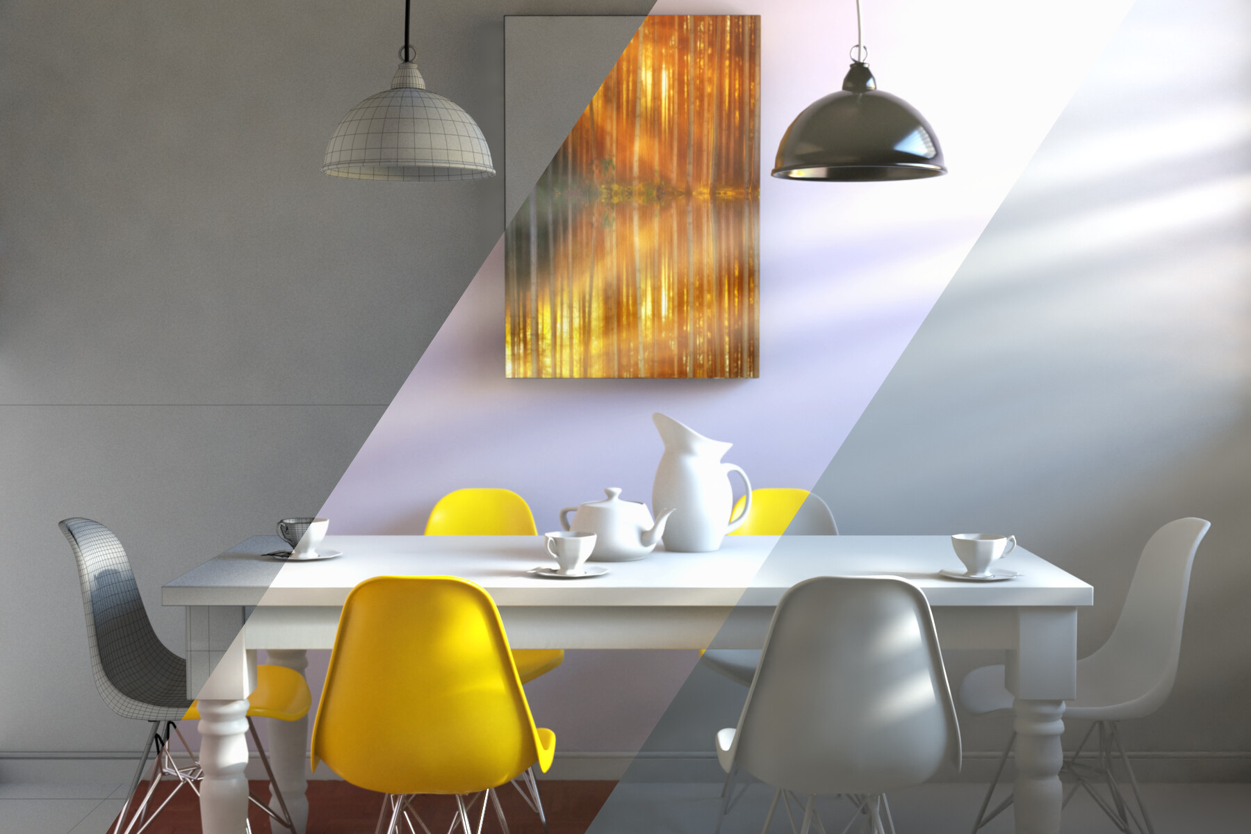 Artstation Breakfast Table Yunus Emre Gunaydin
