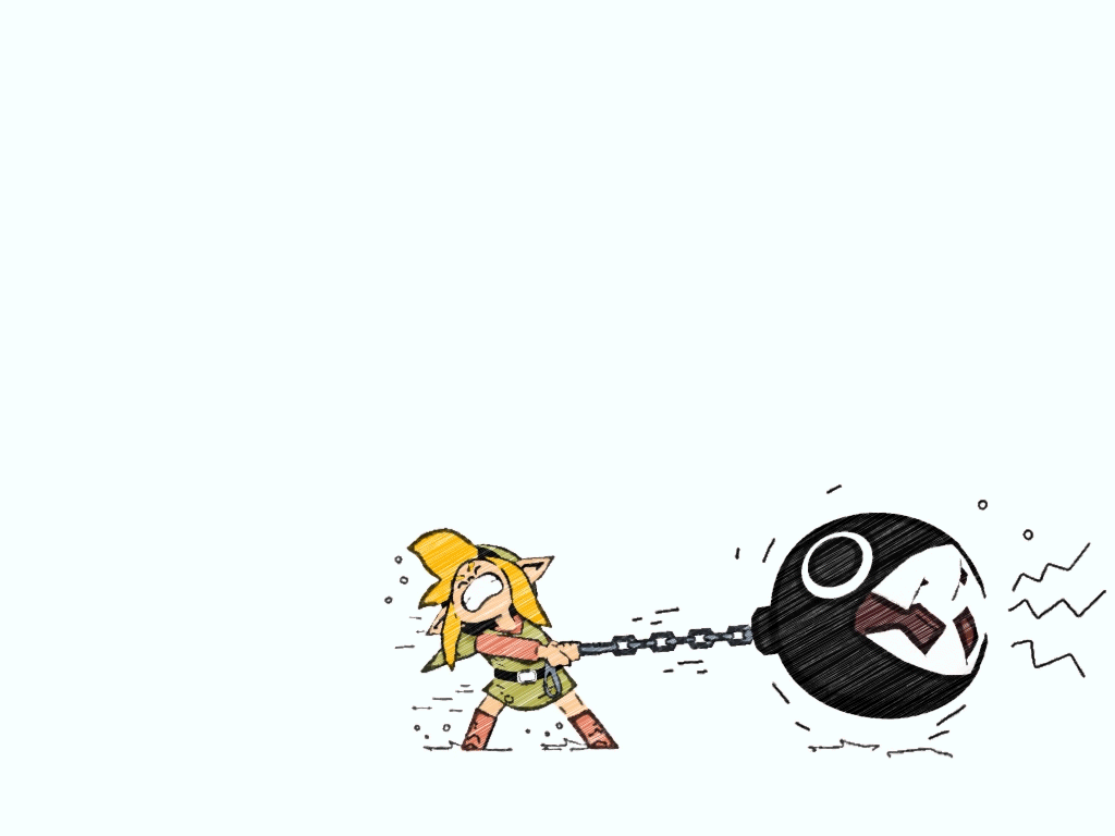 Emma Koch Walking the Chomp Chain Trudi Castle 3D Fan Art