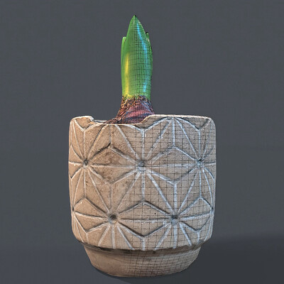 Flower Pot 3D props