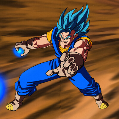 Kazamejin - Gogeta Blue