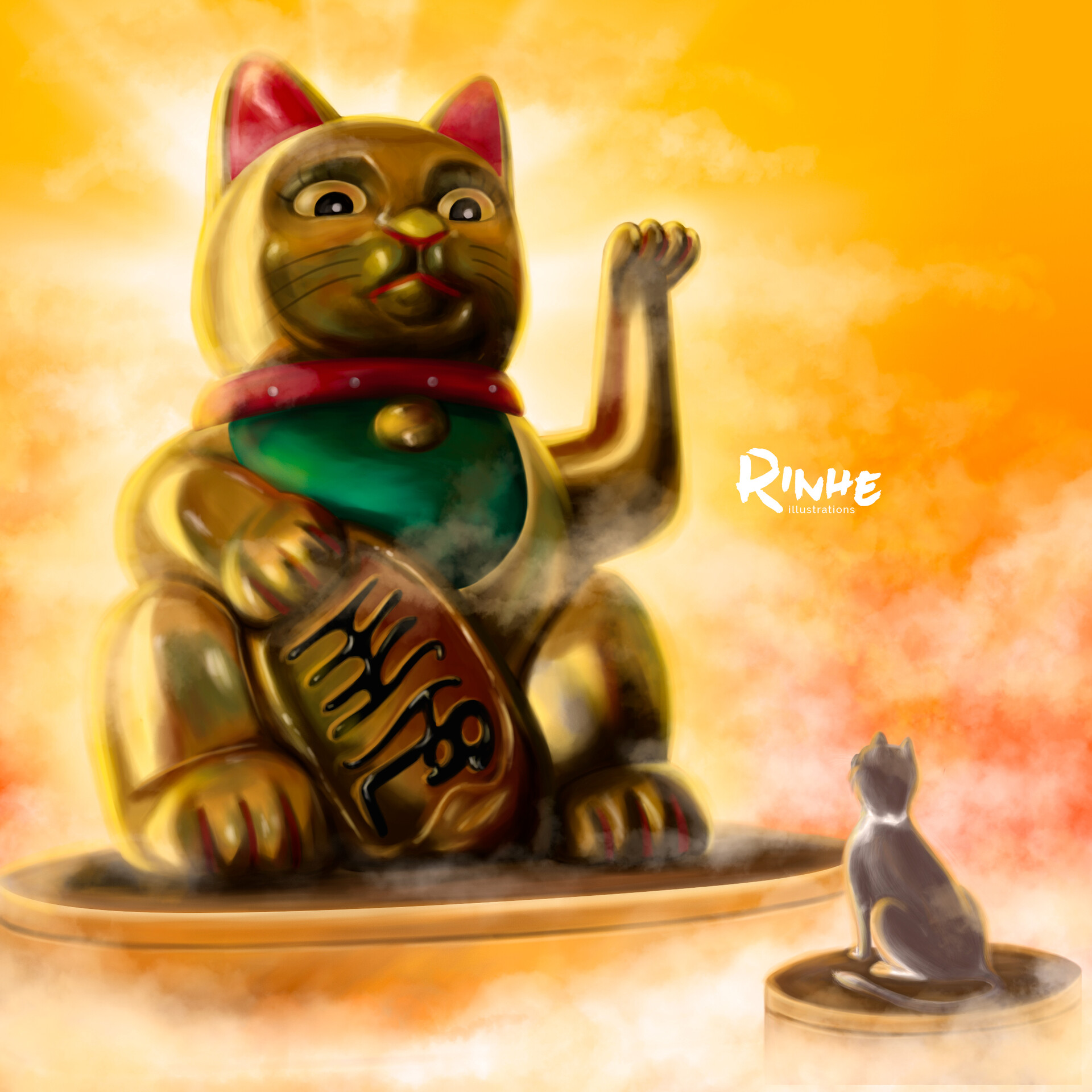 Chinese deals cat god