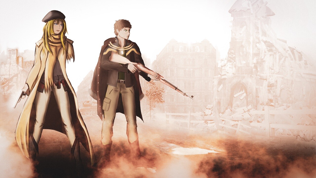 Project Armless - Character Illustration 3 / After the Battle