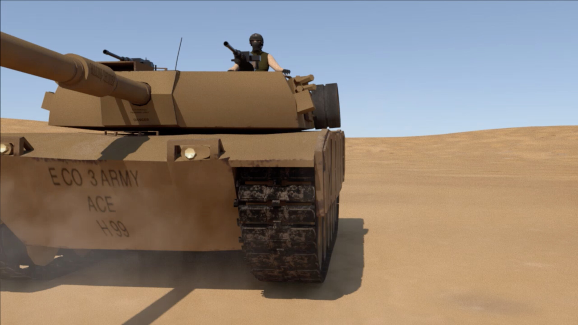 Artstation Tank Animation Secondary Action Harry Taylor Griffiths
