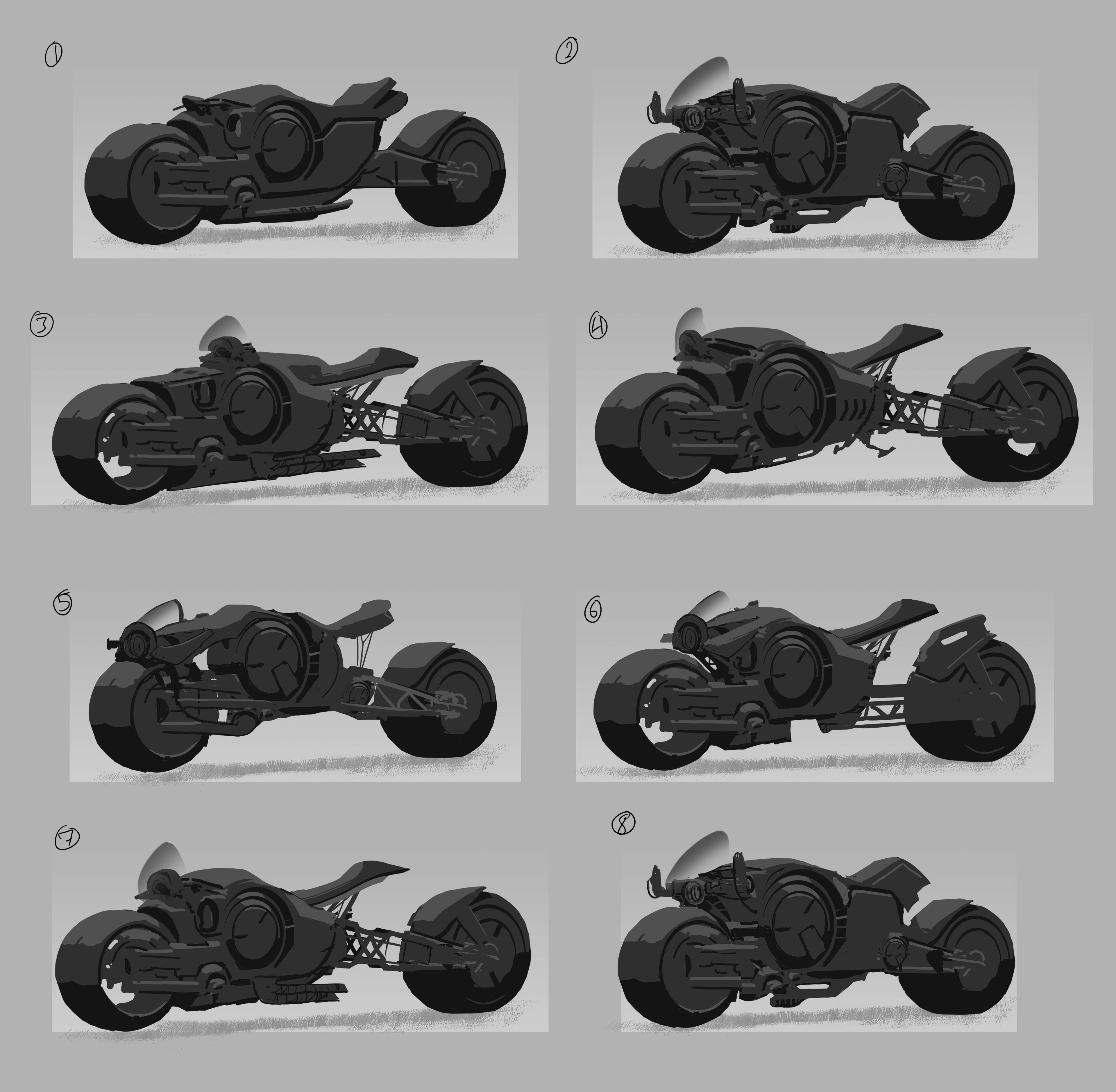 DALEX - Overwatch Team Racing: Tracer Motorcycle Concept [fan art]