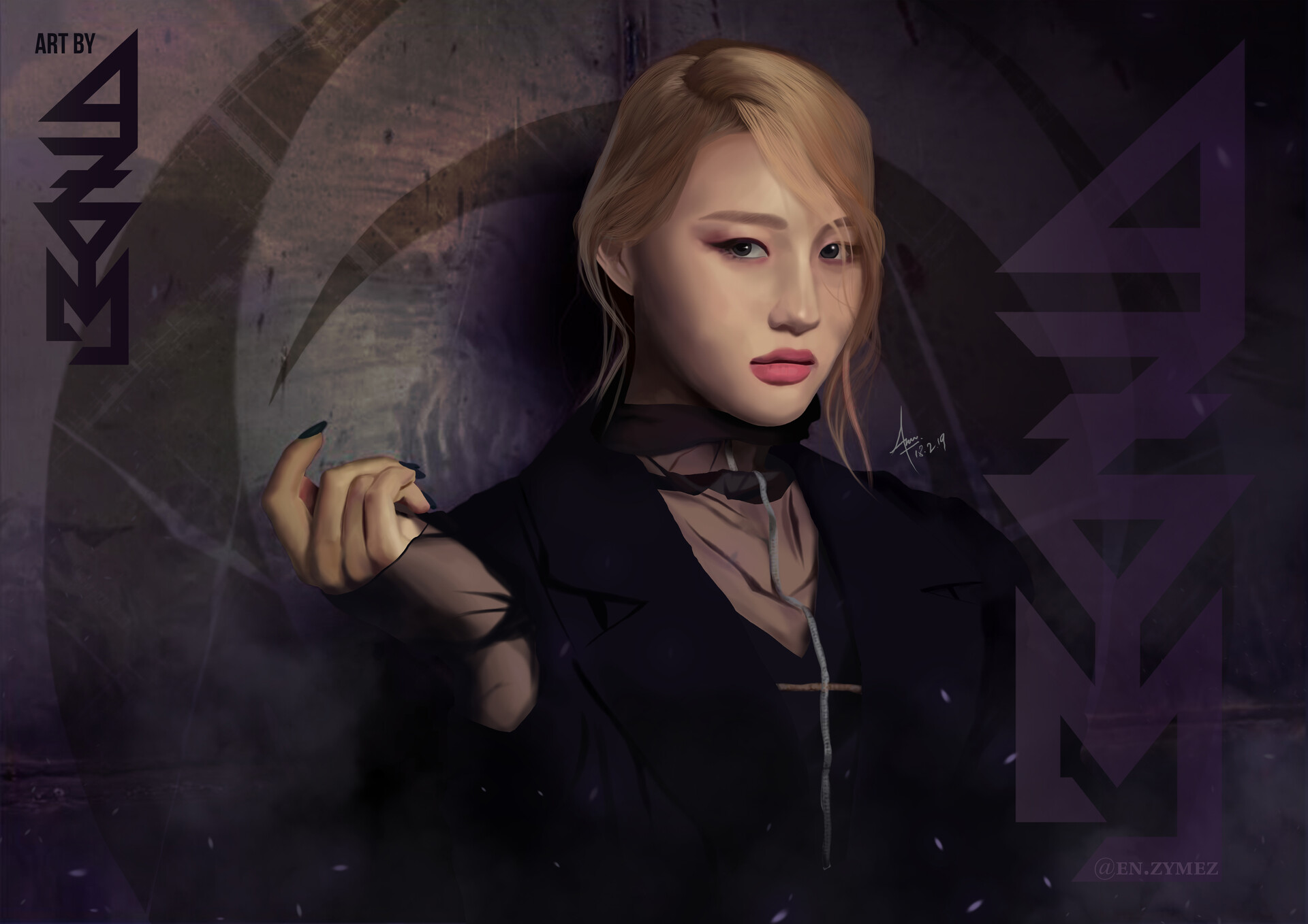 Artstation Dreamcatcher Siyeon The End Of Nightmare Abdul Azim Abdul Rahman