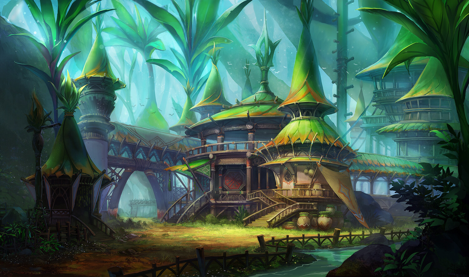 Mok Forest Town. 2018