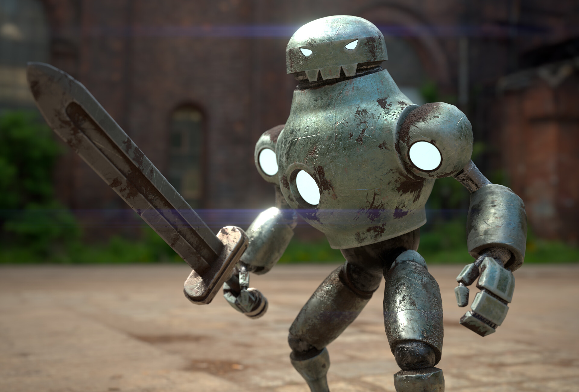 Игра роботы мечи. Робот с мечом. Маленький робот. Робот с щитом и мечом. Боевой робот с мечом.