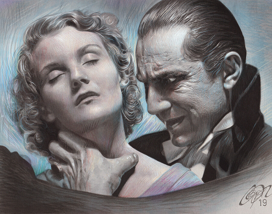 Artstation Bela Lugosi Helen Chandler In Dracula Frederick
